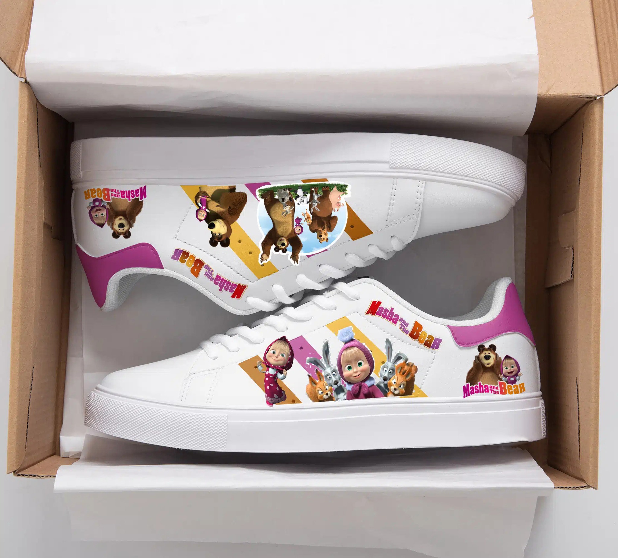 Masha And The Bear Stan Smith Shoes 1 Masha And The Bear Stan Smith Shoes