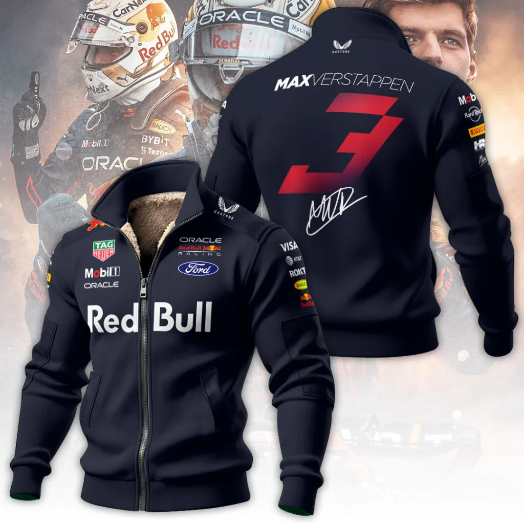 Max Verstappen Fleece Jacket 1 Max Verstappen Fleece Jacket