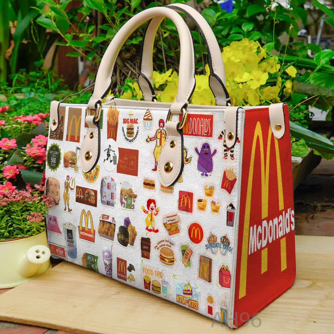 McDonald’s Leather Handbag 1 McDonald’s Leather Handbag