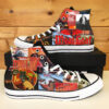 Meat Loaf High Top Shoes