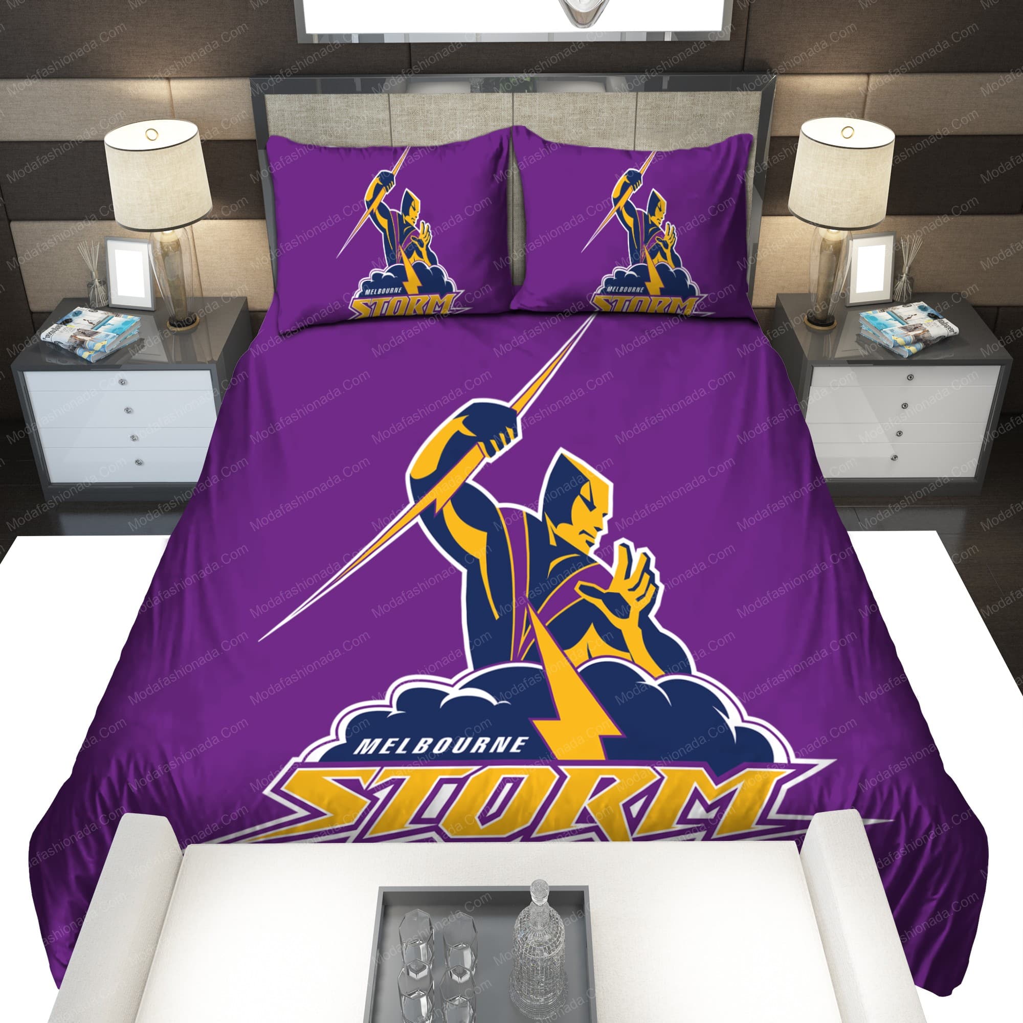Melbourne Storm Bedding Set 1 Melbourne Storm Bedding Set