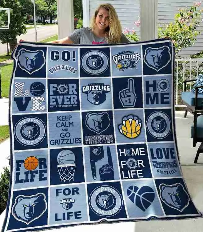 Memphis Grizzlies Blanket 1 Memphis Grizzlies Blanket