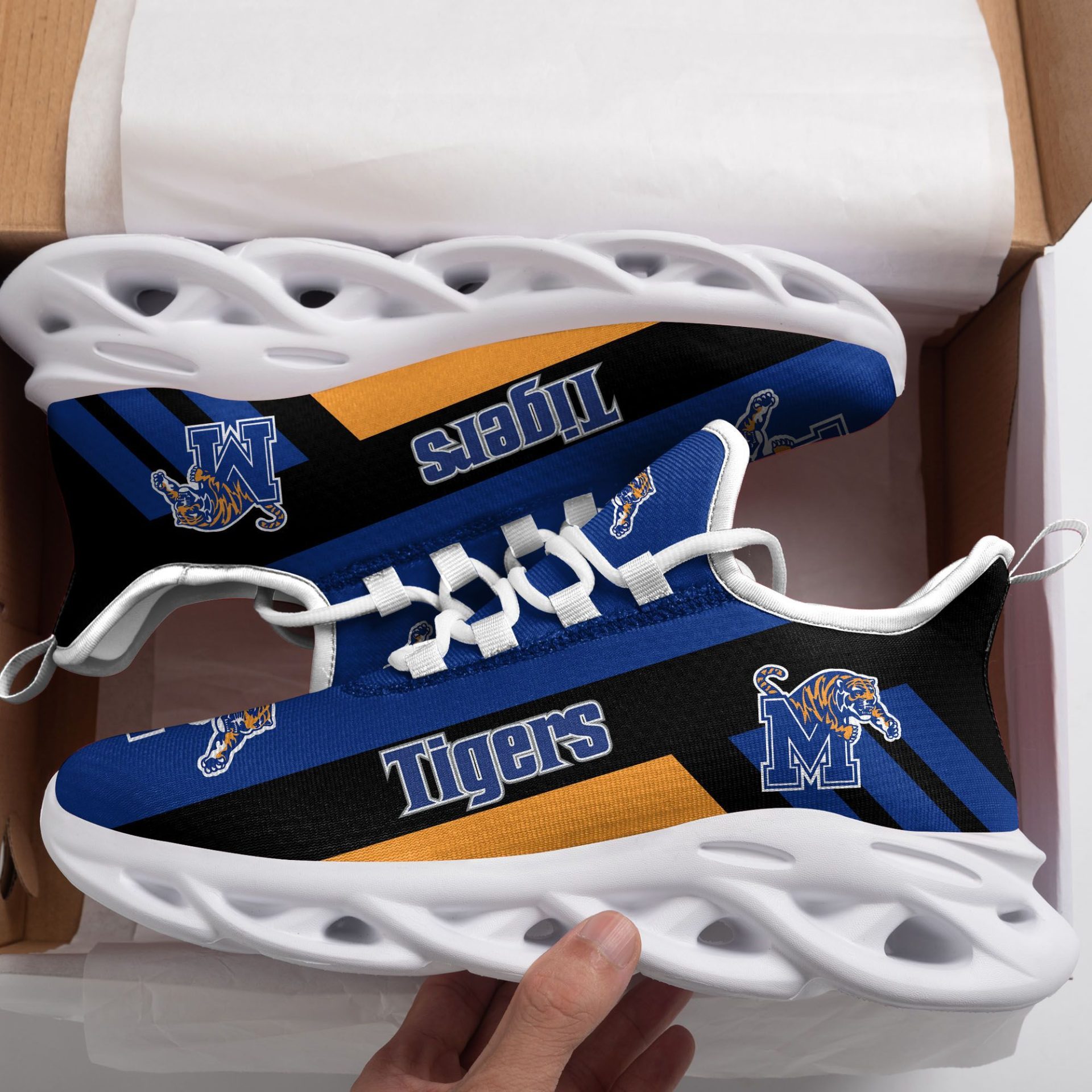 Memphis Tigers Max Soul Shoes 1 Memphis Tigers Max Soul Shoes