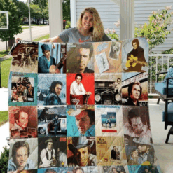 Merle Haggard 2 Blanket
