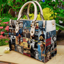 Merle Haggard Leather Handbag