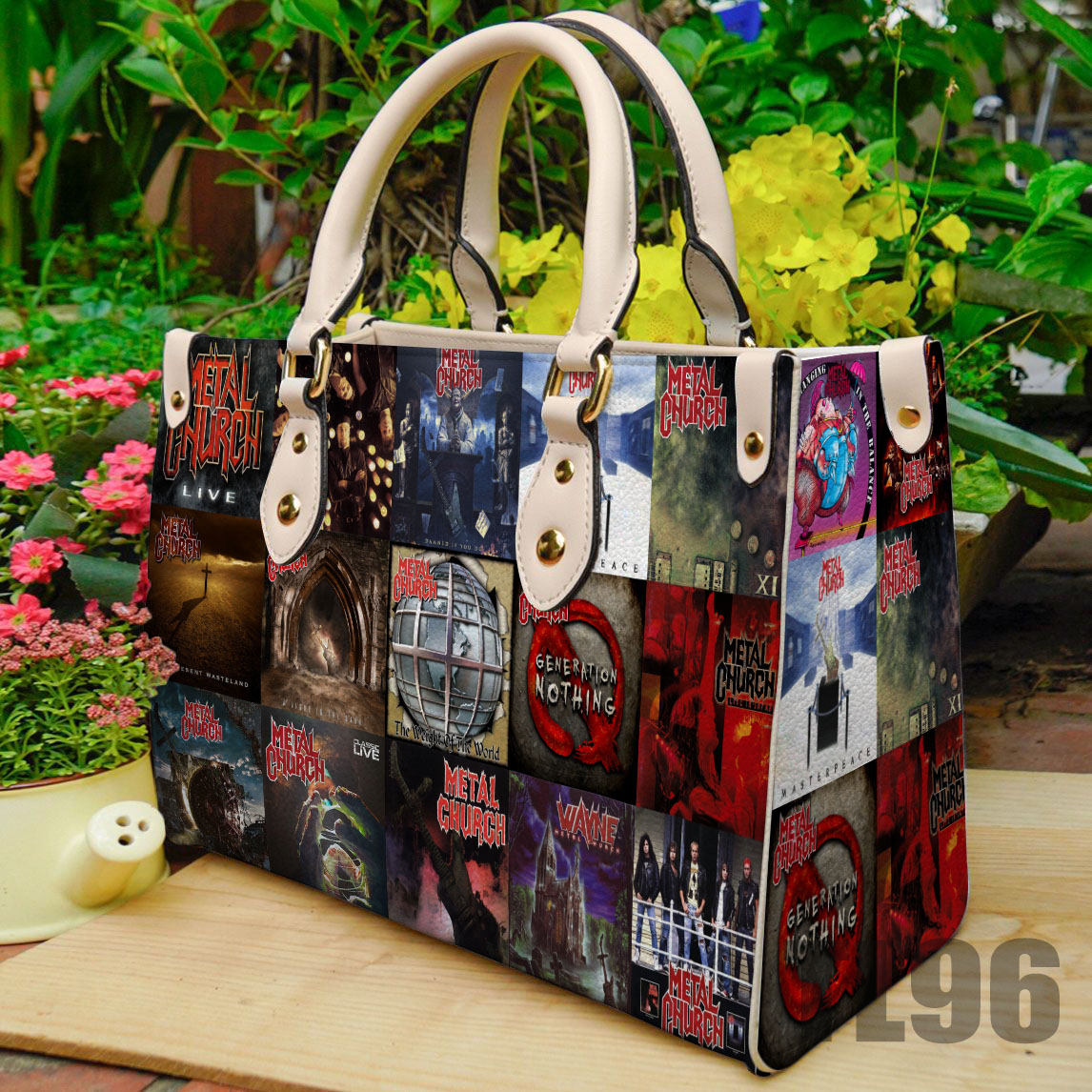 Metal Church Leather Handbag 1 Metal Church Leather Handbag