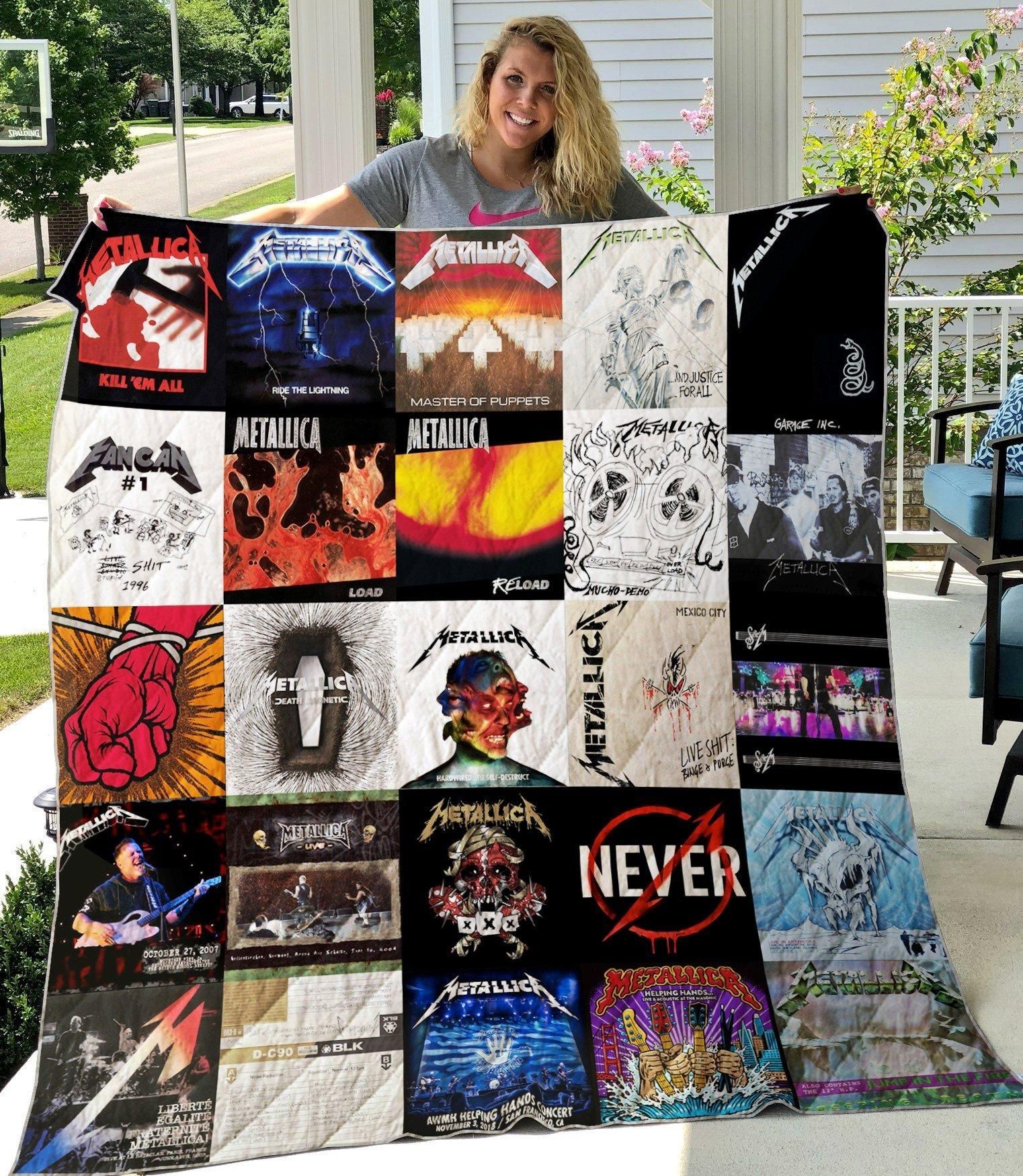 Metallica Band Blanket 1 Metallica Band Blanket