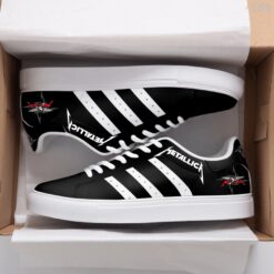 Metallica Black Stan Smith Shoes