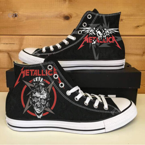 Metallica High Top Shoes 1 Metallica High Top Shoes