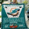 Miami Dolphins 1 Blanket