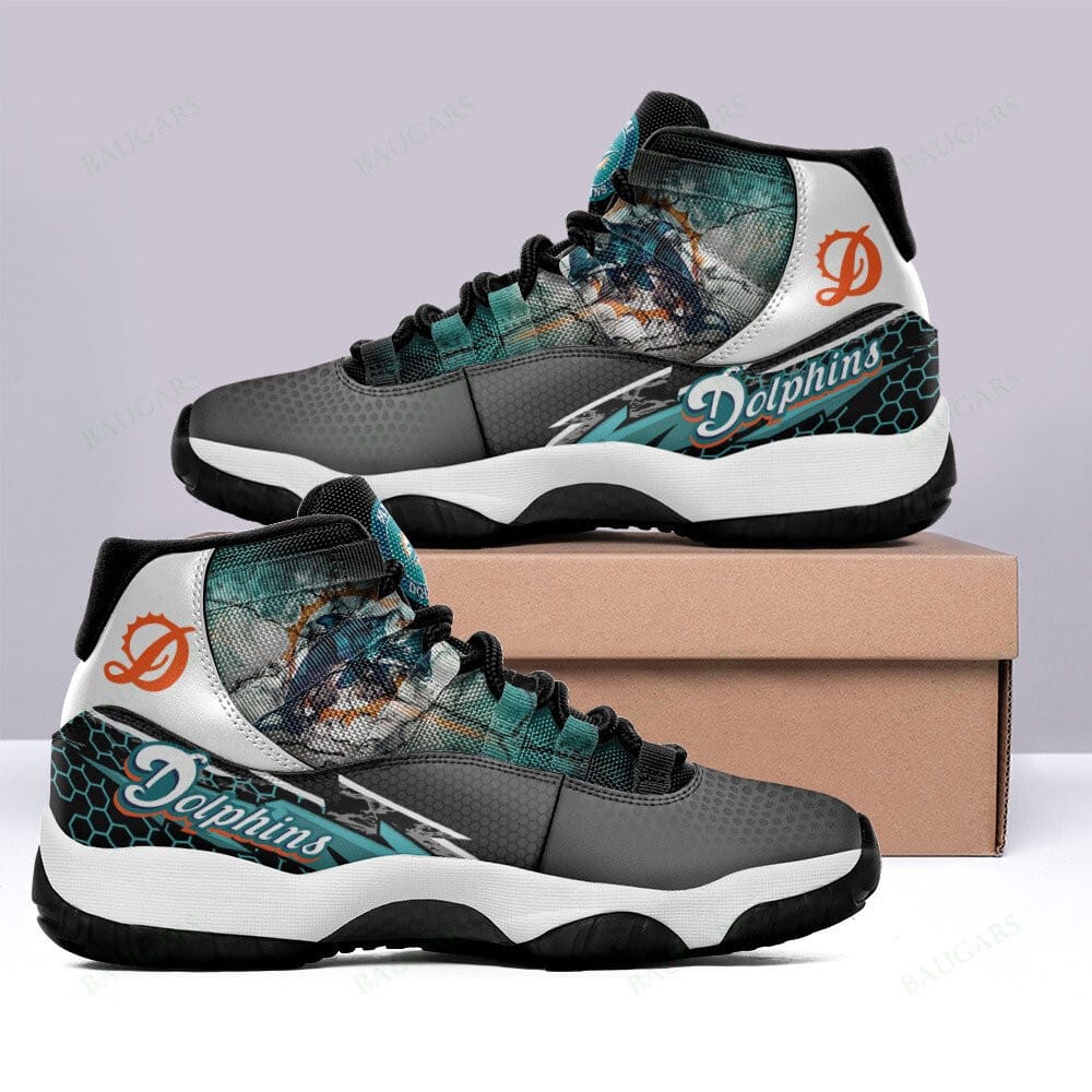 Miami Dolphins 1G Air Jordan 11 1 Miami Dolphins 1G Air Jordan 11