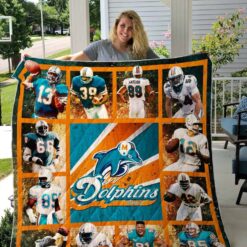 Miami Dolphins 2 Blanket