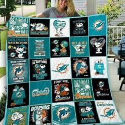 Miami Dolphins 5 Blanket