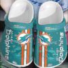 Miami Dolphins 6 Soft Clogs