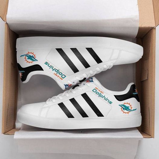 Miami Dolphins A1 Stan Smith Shoes 1 Miami Dolphins A1 Stan Smith Shoes