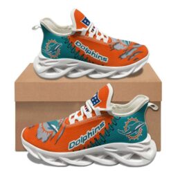 Miami Dolphins A3 Max Soul Shoes Shoes