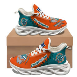 Miami Dolphins A3 Max Soul Shoes Shoes