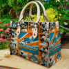 Miami Dolphins Leather Handbag