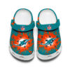Miami Dolphins Soft Clogs