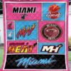 Miami Heat 7G Blanket