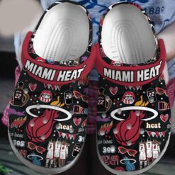 Miami Heat Clogs Shoes
