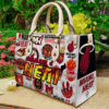 Miami Heat I0 Leather Handbag