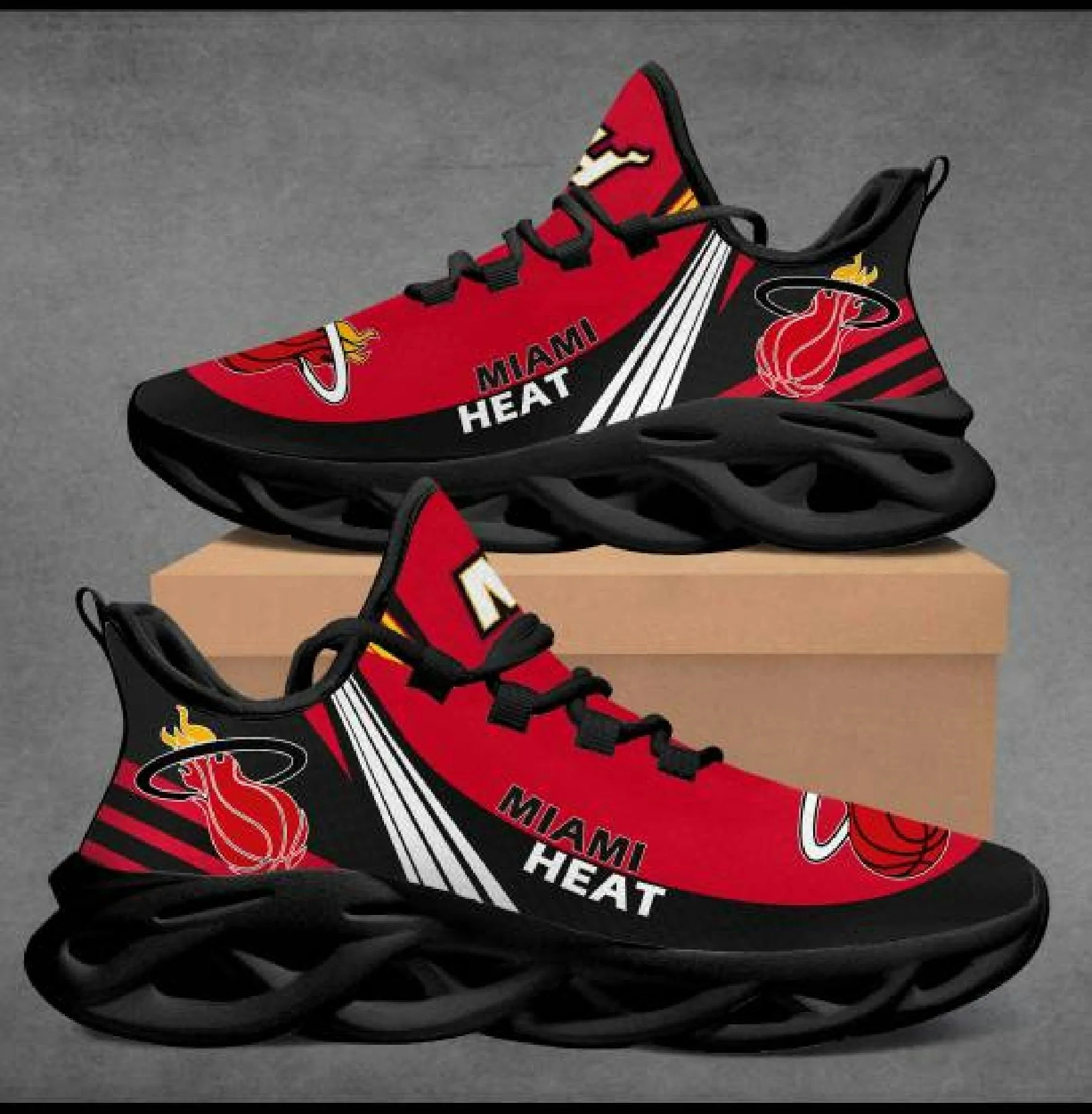 Miami Heat Max Soul Shoes 1 Miami Heat Max Soul Shoes