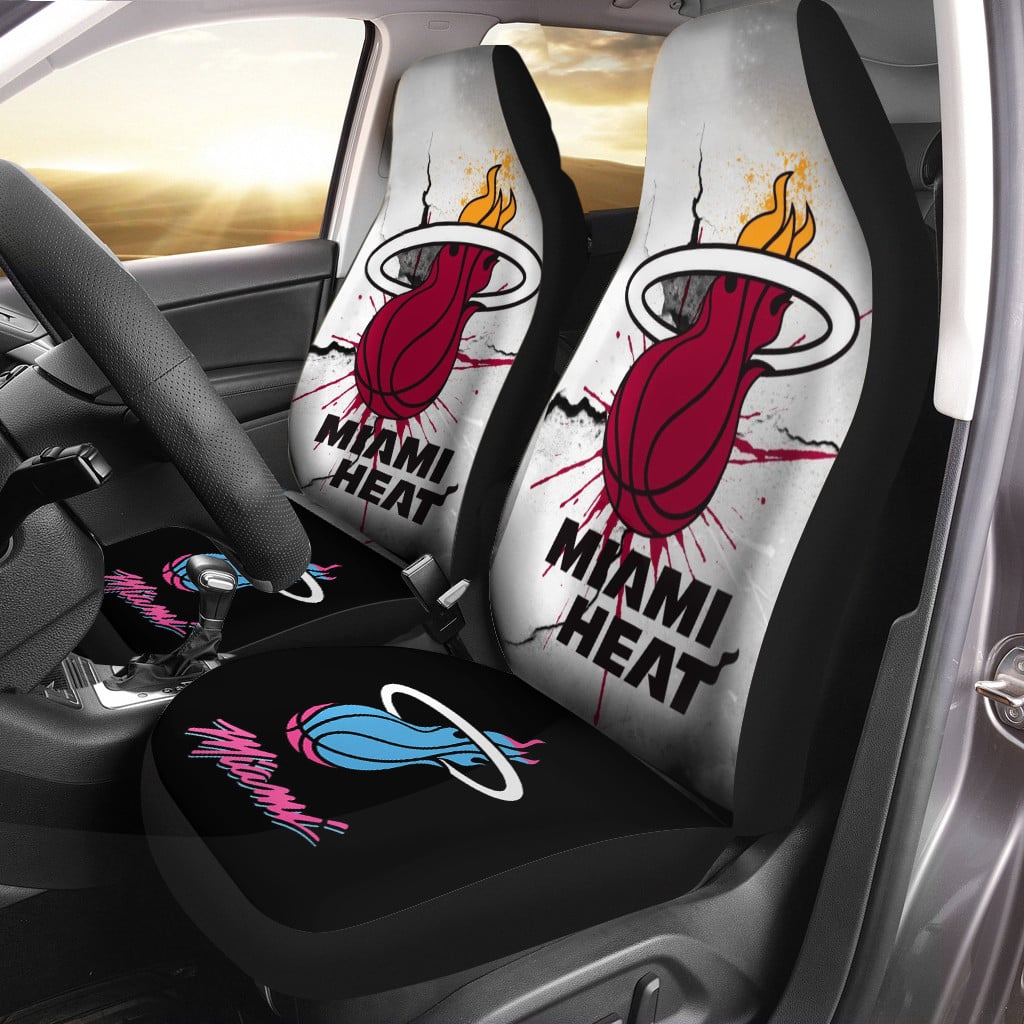 Miami Heat Seat Covers 1 Miami Heat Seat Covers
