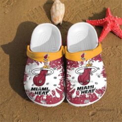 Miami Heat Soft Clogs