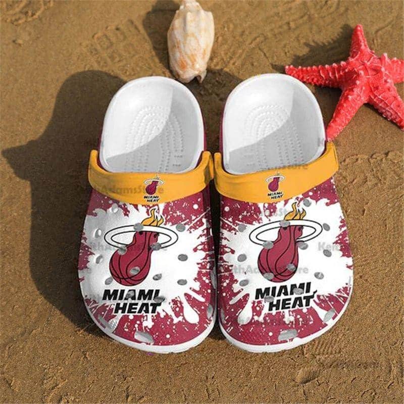 Miami Heat Soft Clogs 1 Miami Heat Soft Clogs
