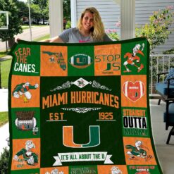 Miami Hurricanes Blanket