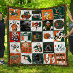 Miami Hurricanes Lover Blanket