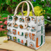 Miami Hurricanes Lover Leather Handbag