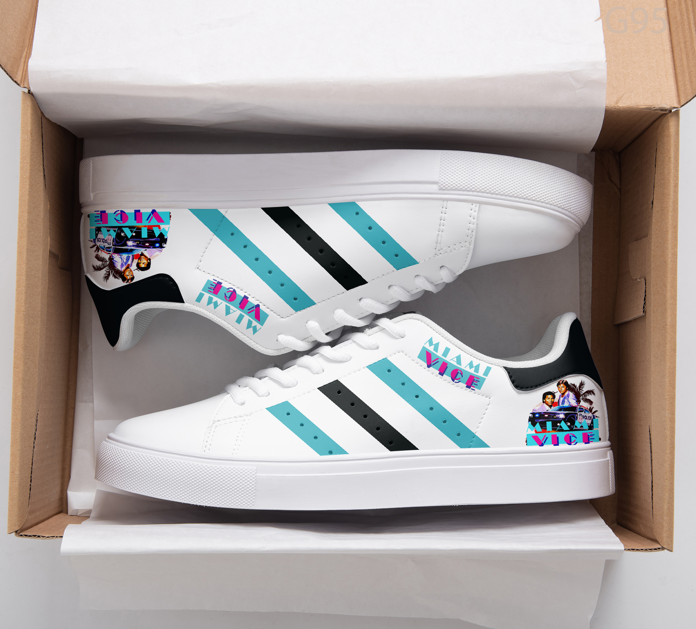 Miami Vice Stan Smith Shoes 1 Miami Vice Stan Smith Shoes