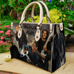 Michael Bolton Leather Handbag