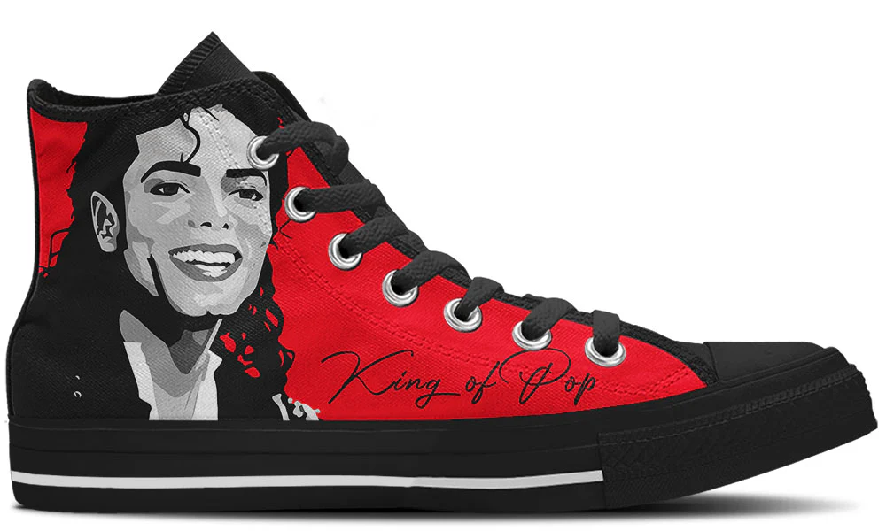 Michael Jackson High Top Shoes 1 Michael Jackson High Top Shoes
