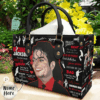 Michael Jackson Leather Handbag