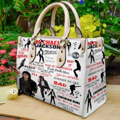 Michael Jackson Leather Handbag