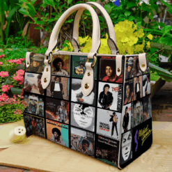 Michael Jackson Love I1 Leather Handbag