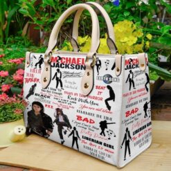 Michael Jackson Lover A0 Leather Handbag