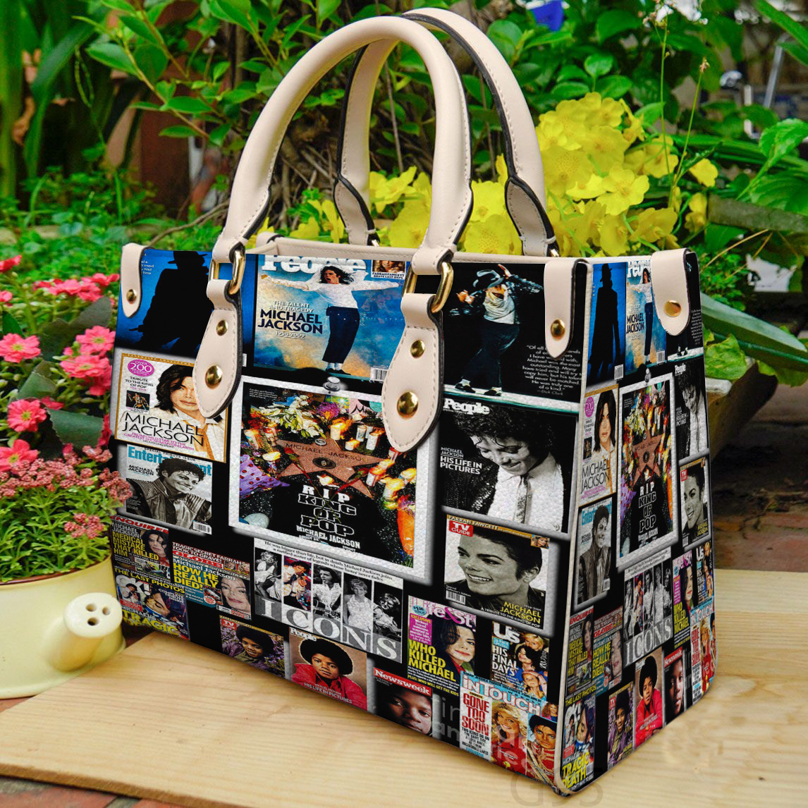 Michael Jackson Lover G08 Leather Handbag 1 Michael Jackson Lover G08 Leather Handbag