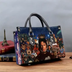 Michael Jackson Lover I08 Leather Handbag