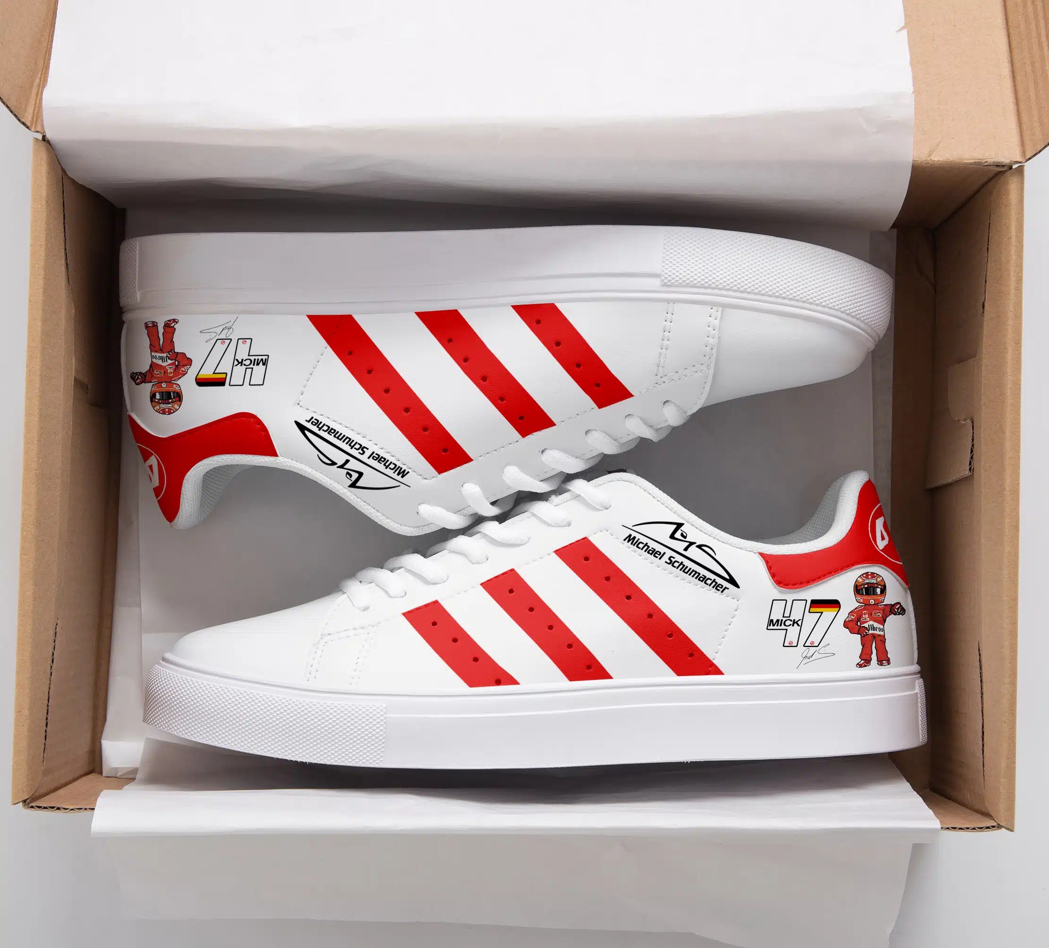 Michael Schumacher Stan Smith Shoes 1 Michael Schumacher Stan Smith Shoes