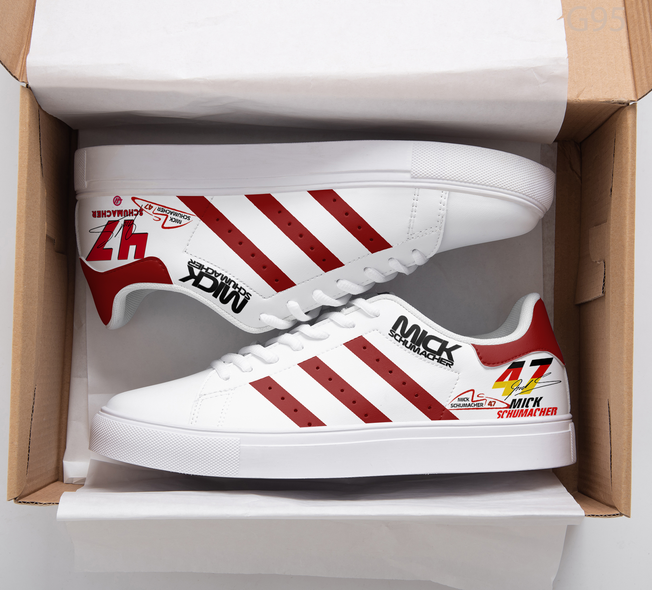 Michael Schumacher Stan Smith Shoes 1 Michael Schumacher Stan Smith Shoes