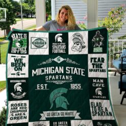 Michigan State Spartans Blanket
