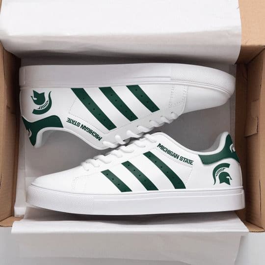 Michigan State Spartans Stan Smith Shoes 1 Michigan State Spartans Stan Smith Shoes