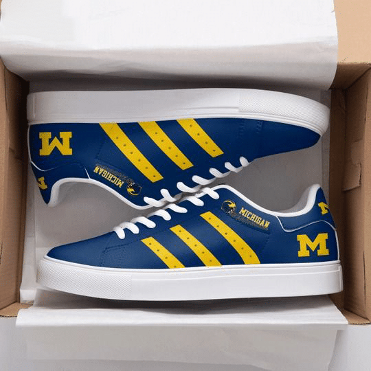 Michigan Wolverines 1 Stan Smith Shoes 1 Michigan Wolverines 1 Stan Smith Shoes