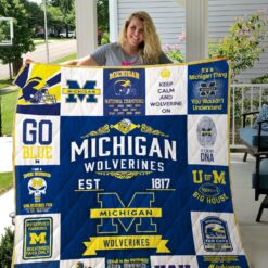 Michigan Wolverines Blanket