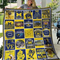 Michigan Wolverines Blanket