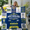 Michigan Wolverines Blanket